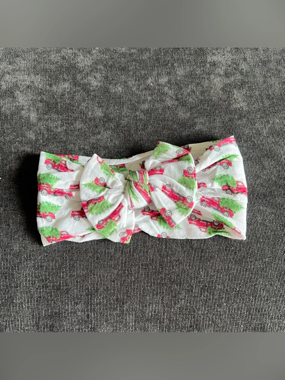 NWOT Christmas Tree Truck Headband